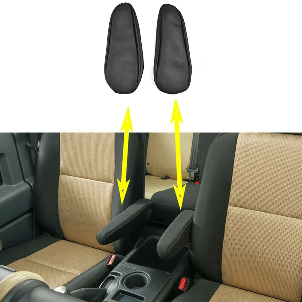 2pcs Console Lid Armrest Cover Skins Carbon Fiber Leather Seat Armrest Cover Trim For Toyota FJ Cruiser 2007-2012
2pcs Console Lid Armrest Cover Skins Carbon Fiber Leather Seat Armrest Cover Trim For Toyota FJ Cruiser 2007-2012