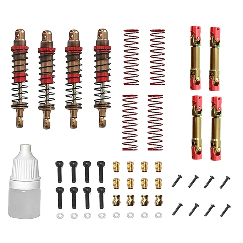 Металлический амортизатор для FMS 1/24 FCX24 1/18 MOGRICH RC, подъем на гусеничном ходу, аксессуары для автомобиля
Металлический амортизатор для FMS 1/24 FCX24 1/18 MOGRICH RC, подъем на гусеничном ходу, аксессуары для автомобиля