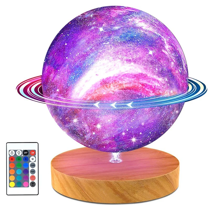 Moon Lamp, Rotating Moon Light 16 Colors 5.9 Inch 3D Printing LED Moon Night Light With Stand, Remote & Touch Control
Moon Lamp, Rotating Moon Light 16 Colors 5.9 Inch 3D Printing LED Moon Night Light With Stand, Remote & Touch Control