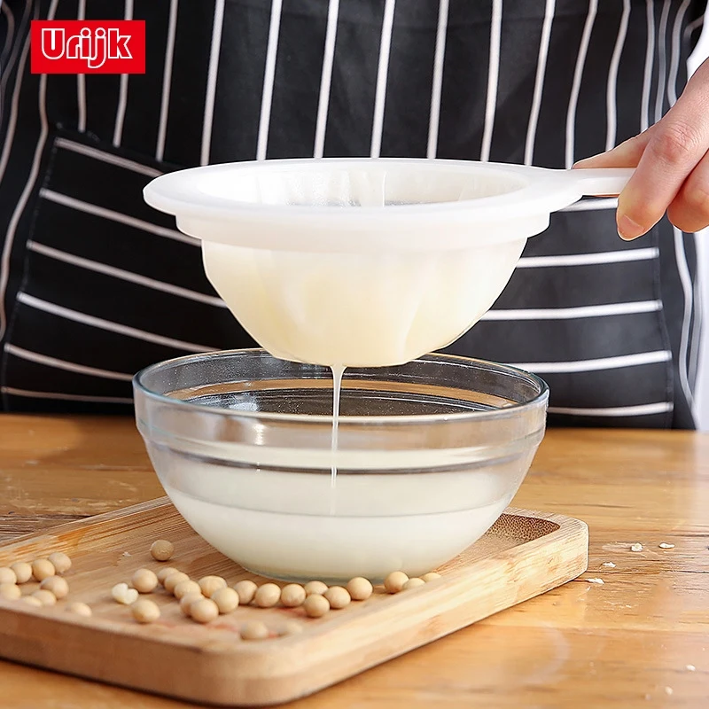 Urijk Mesh Kitchen Nut Milk Filter Ultra-Fine Mesh Strainer Nylon Mesh Filter Spoon For Soy Milk Coffee Yogurt Strainers 1Pc
Urijk Mesh Kitchen Nut Milk Filter Ultra-Fine Mesh Strainer Nylon Mesh Filter Spoon For Soy Milk Coffee Yogurt Strainers 1Pc