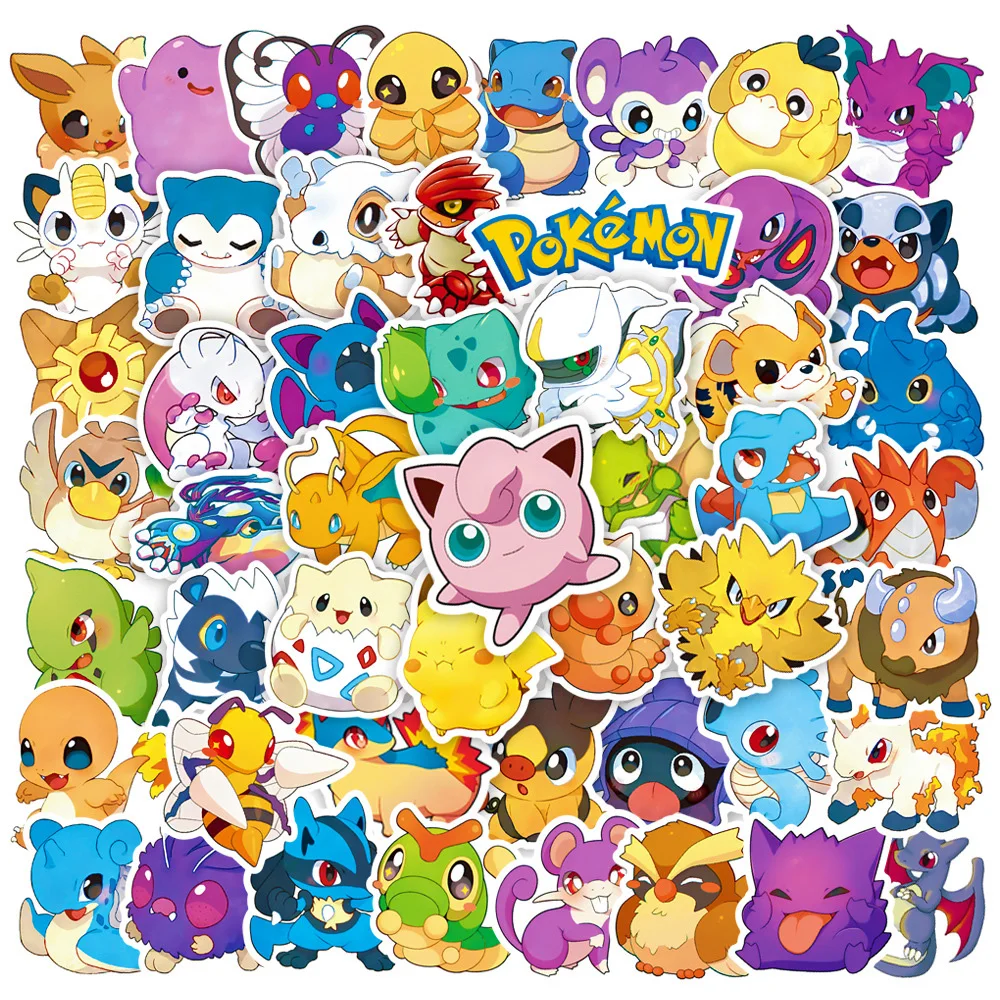 100PCS Cute Pokemon Cartoon Stickers Kawaii Girls Kids Toys DIY Laptop Phone Stationery Car Waterproof Anime Sticker Decal
100PCS Cute Pokemon Cartoon Stickers Kawaii Girls Kids Toys DIY Laptop Phone Stationery Car Waterproof Anime Sticker Decal