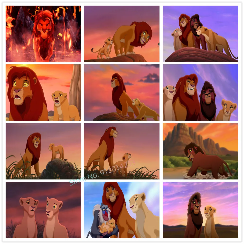 5D Diy Diamond Painting The Lion King Disney Cartoon Animals Full Diamond Embroidery Mosaic Pictures of Rhinestone Home Decor
5D Diy Diamond Painting The Lion King Disney Cartoon Animals Full Diamond Embroidery Mosaic Pictures of Rhinestone Home Decor