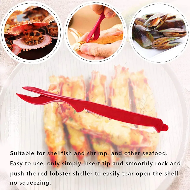 Dining Seafood Crackers Lobster Picks Tools Crab Fork, Crawfish, Prawns, Shrimp - Easy Opener Shellfish Sheller Knife DH8888
Dining Seafood Crackers Lobster Picks Tools Crab Fork, Crawfish, Prawns, Shrimp - Easy Opener Shellfish Sheller Knife DH8888