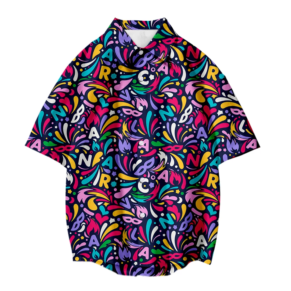 Hawaiian Shirt Mardi gras de la Nouvelle-Orléans Camisa Masculina For Man Style Short-Sleeved Casual Harajuku Plus Size
Hawaiian Shirt Mardi gras de la Nouvelle-Orléans Camisa Masculina For Man Style Short-Sleeved Casual Harajuku Plus Size