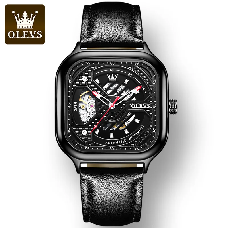 Водонепроницаемые полностью автоматические мужские наручные часы OLEVS с резным ремешком, автоматические механические модные мужские часы с...
Водонепроницаемые полностью автоматические мужские наручные часы OLEVS с резным ремешком, автоматические механические модные мужские часы с...