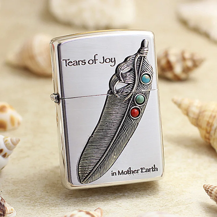 Оригинальная масляная Зажигалка Zippo, медная ветрозащитная Зажигалка перья, керосиновая зажигалка с драгоценными камнями, подарок, защита о...
Оригинальная масляная Зажигалка Zippo, медная ветрозащитная Зажигалка перья, керосиновая зажигалка с драгоценными камнями, подарок, защита о...