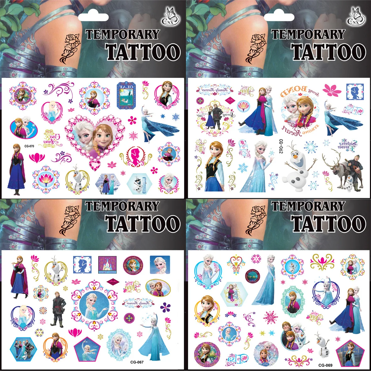 Anna elsa Princess Tattoo Stickers toy Children's Birthday Party Decoration Anna Elsa Cartoon Sticker Classic Toys Kids Gifts
Anna elsa Princess Tattoo Stickers toy Children's Birthday Party Decoration Anna Elsa Cartoon Sticker Classic Toys Kids Gifts