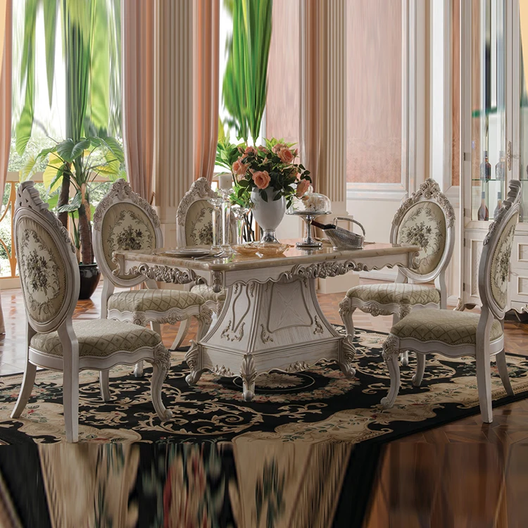 Custom-made rectangular solid wood dining tables and chairs combination of high-grade luxury dining table dining table furniture
Custom-made rectangular solid wood dining tables and chairs combination of high-grade luxury dining table dining table furniture