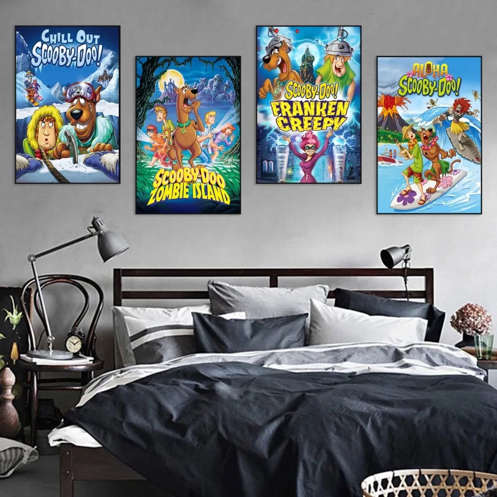 S-Scooby-y Cartoon D-Doo Poster Self-adhesive Art Retro Kraft Paper Sticker DIY Room Bar Cafe Vintage Decorative Painting
S-Scooby-y Cartoon D-Doo Poster Self-adhesive Art Retro Kraft Paper Sticker DIY Room Bar Cafe Vintage Decorative Painting