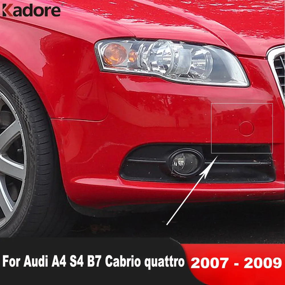 For Audi A4 S4 B7 Cabrio Quattro 2007 2008 2009 ABS Car Front Bumper Towing Eye Hook Cover Headlight Water Spray Covers 3pcs
For Audi A4 S4 B7 Cabrio Quattro 2007 2008 2009 ABS Car Front Bumper Towing Eye Hook Cover Headlight Water Spray Covers 3pcs