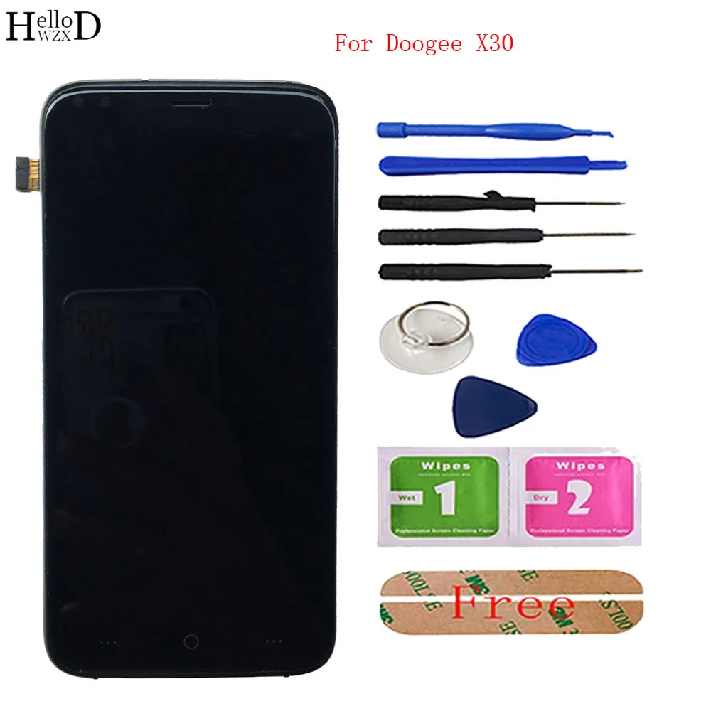 5 дюймовый мобильный телефон LCD Дисплей Для Doogee X30 дисплей + фотография телефона