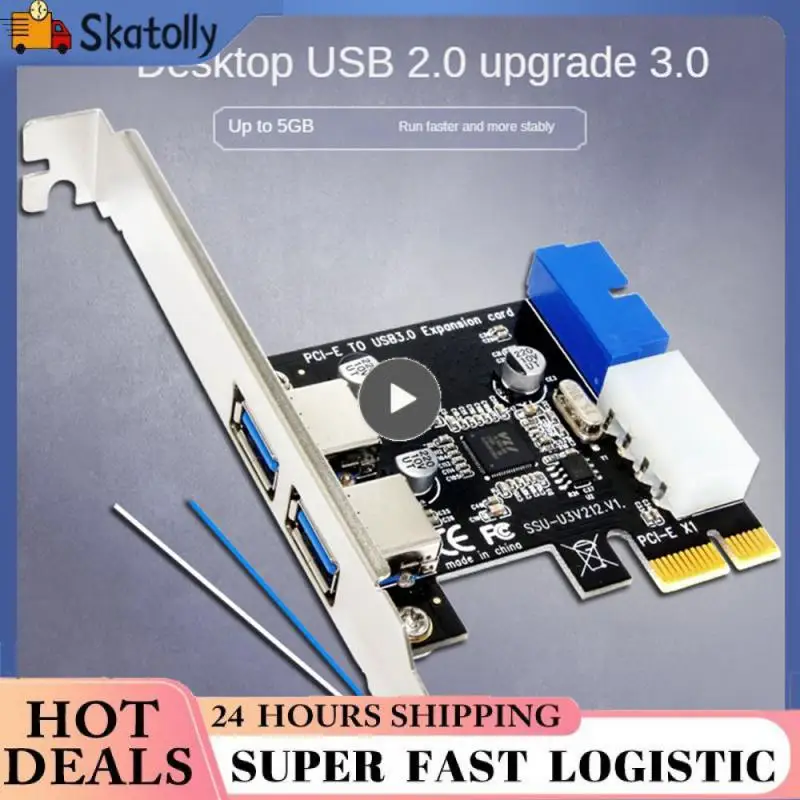 High-speed Computing Computer Riser Card Easy To Install Expansion Card Run Fast Usb3.0 Adapter Card Strong Conductivity Pic 80g
High-speed Computing Computer Riser Card Easy To Install Expansion Card Run Fast Usb3.0 Adapter Card Strong Conductivity Pic 80g