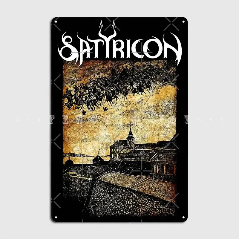 Металлическая вывеска Satyricon Oskorei
Металлическая вывеска Satyricon Oskorei