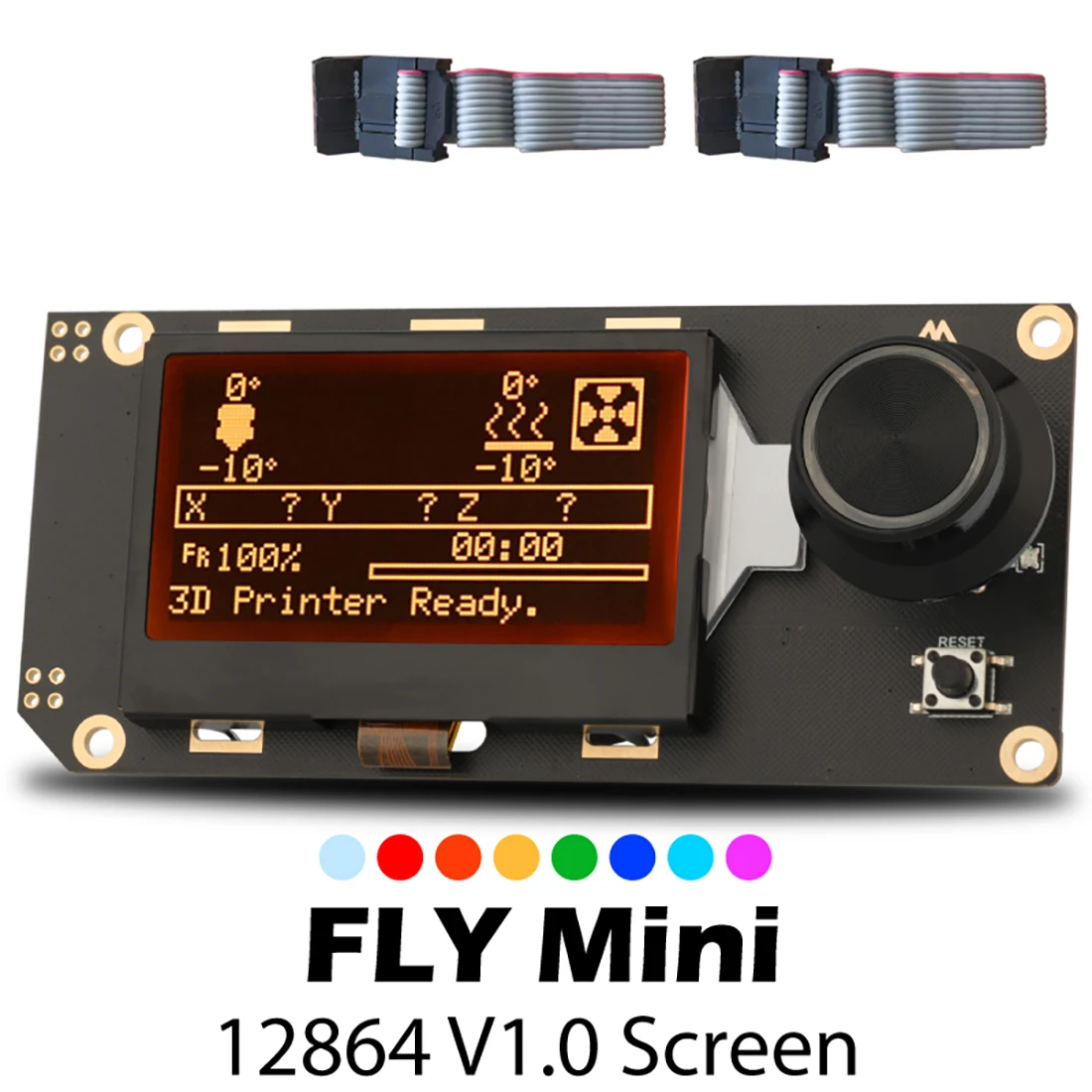Экран дисплея FLY Mini V1.0 12864 для ужина ⑥ Cdy Duet 2 Supper ⑥, SKR 1,3 1,4, MKS Marlin, Reprap и Klipper, панель управления
Экран дисплея FLY Mini V1.0 12864 для ужина ⑥ Cdy Duet 2 Supper ⑥, SKR 1,3 1,4, MKS Marlin, Reprap и Klipper, панель управления