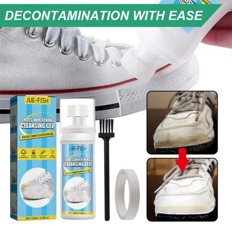 Shoe Whitening Cleaner Safe And Harmless Shoes Whitening Shoe Whitener With Brush Household Cleaning Cleansing Gel
Shoe Whitening Cleaner Safe And Harmless Shoes Whitening Shoe Whitener With Brush Household Cleaning Cleansing Gel