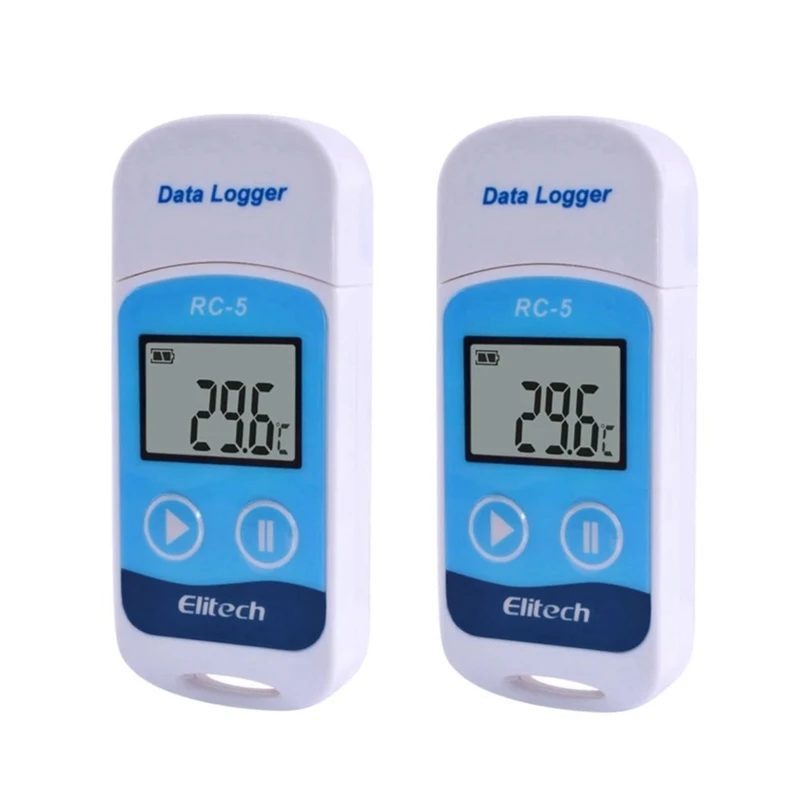 Elitech RC-5 High-Precision Digital Temperature Data Logger For Refrigerated Transport
Elitech RC-5 High-Precision Digital Temperature Data Logger For Refrigerated Transport