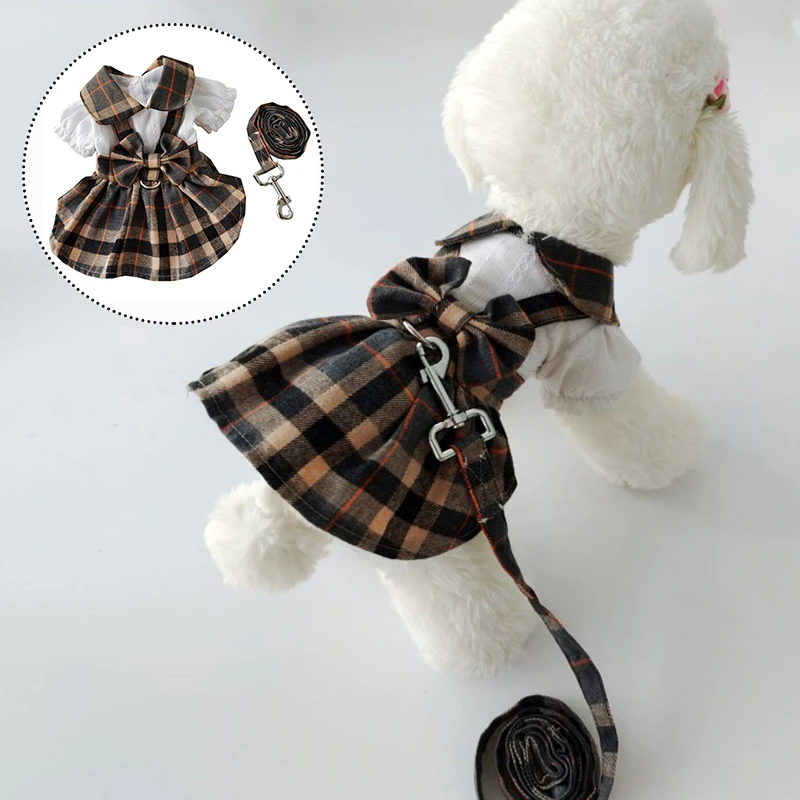 Dog Clothes Pet Clothes Skirt Cat Skirt Spring And Summer With Traction Rope Dog Accessories Christmas Collar Skirt Halloween
Dog Clothes Pet Clothes Skirt Cat Skirt Spring And Summer With Traction Rope Dog Accessories Christmas Collar Skirt Halloween