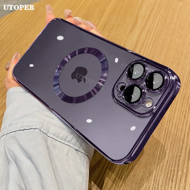 Plating Clear Logo Hole Phone Case for IPhone 11 12 13 14 Pro Max Mini XS MAX XR 7 8 Plus Transparent Full Lens Protector Cover
Plating Clear Logo Hole Phone Case for IPhone 11 12 13 14 Pro Max Mini XS MAX XR 7 8 Plus Transparent Full Lens Protector Cover