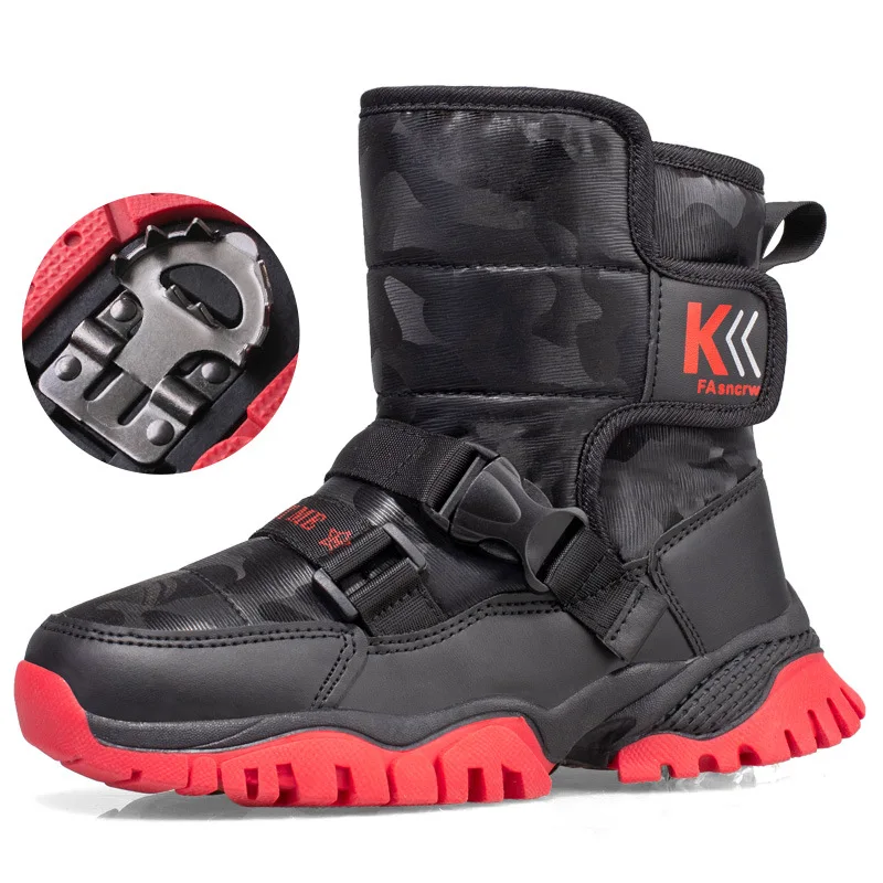 Children Snow Boots For Girls Boys Baby Fleece Warm Anti Skid Kids Ankle Sapato Winter Boots Cotton Shoes Waterproof Kids Shoes
Children Snow Boots For Girls Boys Baby Fleece Warm Anti Skid Kids Ankle Sapato Winter Boots Cotton Shoes Waterproof Kids Shoes