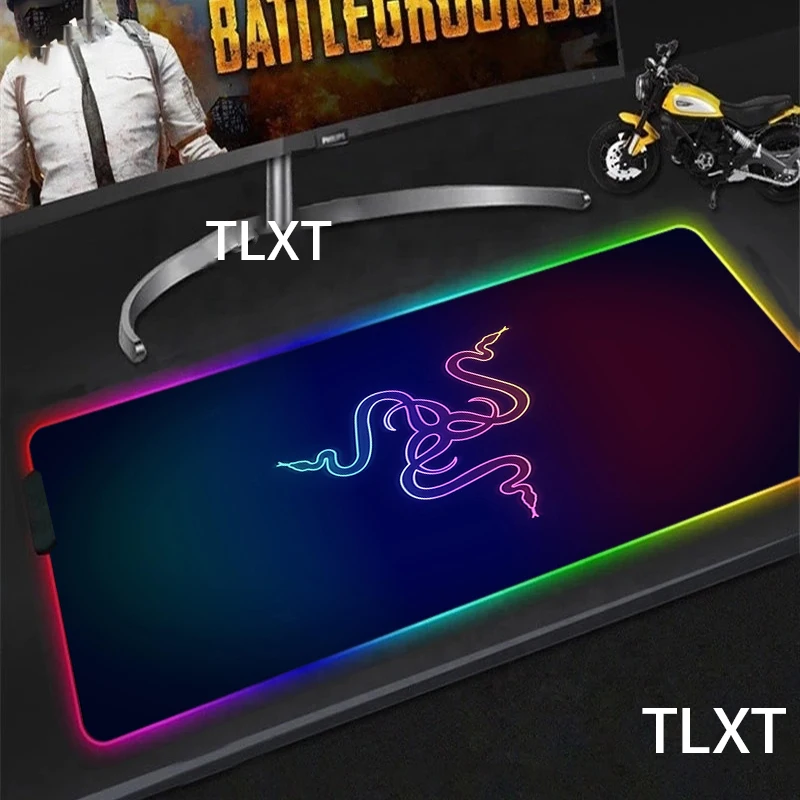 RGB Razer Mouse Pad Gaming Accessories Speed Computer Keyboard PC Mousepad Gamer Rubber Carpet CSGO LOL PUBG Desk Mat Mausepad
RGB Razer Mouse Pad Gaming Accessories Speed Computer Keyboard PC Mousepad Gamer Rubber Carpet CSGO LOL PUBG Desk Mat Mausepad
