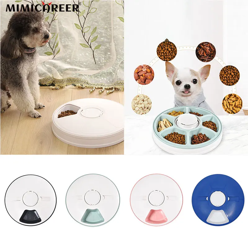 Intelligent Timing Pet Feeder Six-Hole Timing Quantitative Voice Reminder Pet Bowl Automatic Dog Food Tableware Supplies
Intelligent Timing Pet Feeder Six-Hole Timing Quantitative Voice Reminder Pet Bowl Automatic Dog Food Tableware Supplies