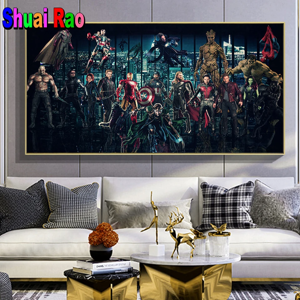 Набор для алмазной вышивки «Халк», 5d
Набор для алмазной вышивки «Халк», 5d