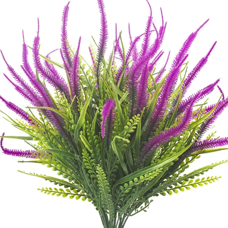 10 Bundles Artificial Plants Outdoor Grass With Flowers UV Resistant Greenery Garden Porch Window Box Decorating
10 Bundles Artificial Plants Outdoor Grass With Flowers UV Resistant Greenery Garden Porch Window Box Decorating