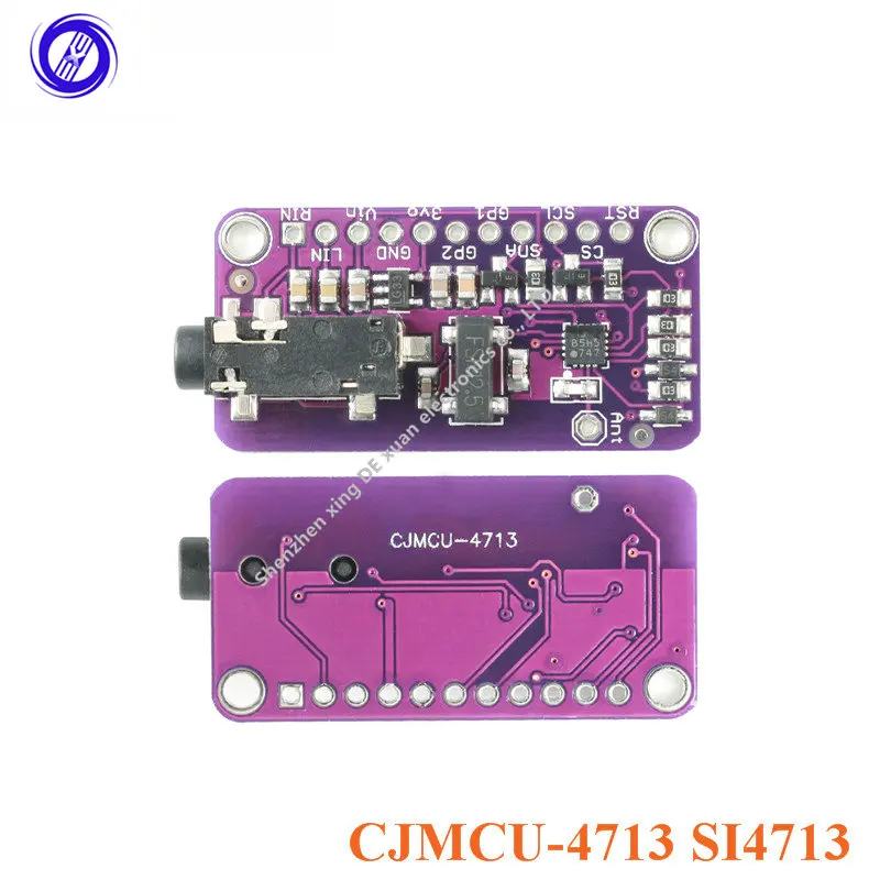 CJMCU-4713 FM Transmitter SI4713 Stereo Frequency Transmitting Module SPI DC 3-5V
CJMCU-4713 FM Transmitter SI4713 Stereo Frequency Transmitting Module SPI DC 3-5V