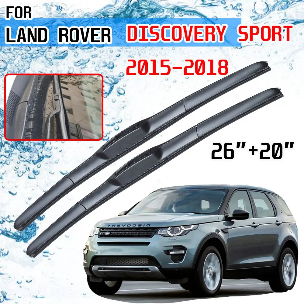 Автомобильная щетка стеклоочистителя для лобового стекла кисти для Land Rover Discovery Sport L550 2014 ~ 2019
Автомобильная щетка стеклоочистителя для лобового стекла кисти для Land Rover Discovery Sport L550 2014 ~ 2019
