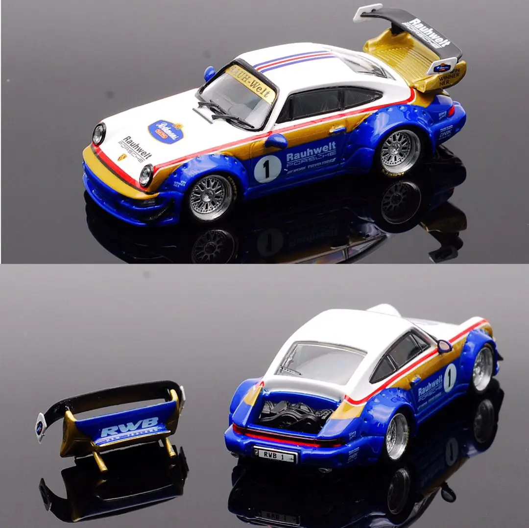 CM Le Fumen painting Rothmans RWB 964 tail wing detachable simulation alloy car 1:64 car model collection ornaments gift
CM Le Fumen painting Rothmans RWB 964 tail wing detachable simulation alloy car 1:64 car model collection ornaments gift