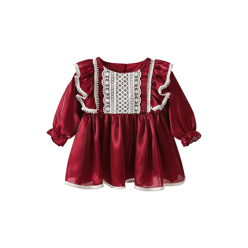 Spring and Autumn Children's Clothing Kids Splicing Long Sleeve Sweet Princess Dress Outing Girls Dress Baby Girl Clothing
Spring and Autumn Children's Clothing Kids Splicing Long Sleeve Sweet Princess Dress Outing Girls Dress Baby Girl Clothing