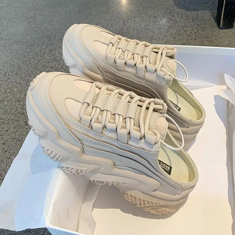 Summer Women's Chunky Shoes Toe Cap Slippers Platform Sandals Famale Slip on Sneakers Fashion Solid Color Casual Trainers
Summer Women's Chunky Shoes Toe Cap Slippers Platform Sandals Famale Slip on Sneakers Fashion Solid Color Casual Trainers