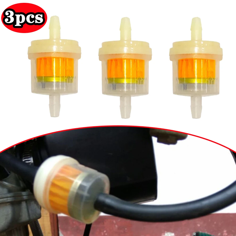 3pcs Gas Fuel Filters for Motorcycle Scooter Dirt Bike ATV Go Kart Dirt Bike Oil Filter Petrol Gas Gasoline Liquid Fuel Filter
3pcs Gas Fuel Filters for Motorcycle Scooter Dirt Bike ATV Go Kart Dirt Bike Oil Filter Petrol Gas Gasoline Liquid Fuel Filter