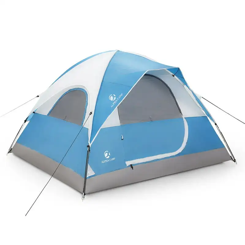 3-Person Camping Dome Tent Portable Dome Tent with Carry Bag for Outdoor Camping/Hiking, Blue
3-Person Camping Dome Tent Portable Dome Tent with Carry Bag for Outdoor Camping/Hiking, Blue