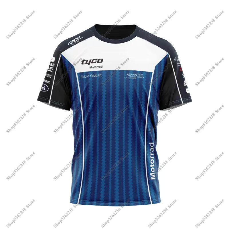 For BMW TAS Racing Motorrad Tyco Motorcycle Motorsport Quick Dry Men's T-shirt Summer Blue White Breathable Do Not Fade
For BMW TAS Racing Motorrad Tyco Motorcycle Motorsport Quick Dry Men's T-shirt Summer Blue White Breathable Do Not Fade
