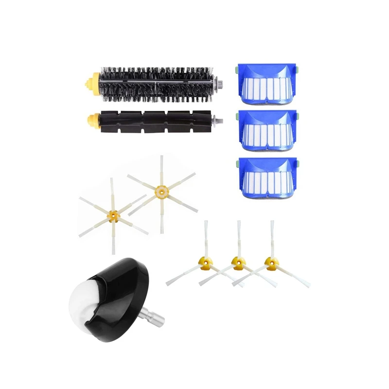 For Roomba 600 Series Main Brush Side Brush Hepa Filter for IRobot 610 620 625 630 650 660 Vacuum Cleaner Parts 
For Roomba 600 Series Main Brush Side Brush Hepa Filter for IRobot 610 620 625 630 650 660 Vacuum Cleaner Parts