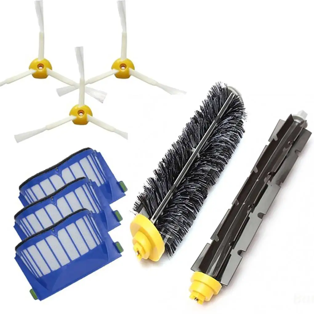 8PCS Vacuum Clean Replaceable Filter Side Brush Bristle Flexible Beater Brush for iRobot 600 Series
8PCS Vacuum Clean Replaceable Filter Side Brush Bristle Flexible Beater Brush for iRobot 600 Series