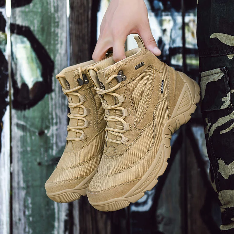 Amarelo Military Tactical Not Casual Leather Chunky Boots Large Brand Men's High Sneakers Elderly Hiking Shoe Man Traners Tennis
Amarelo Military Tactical Not Casual Leather Chunky Boots Large Brand Men's High Sneakers Elderly Hiking Shoe Man Traners Tennis