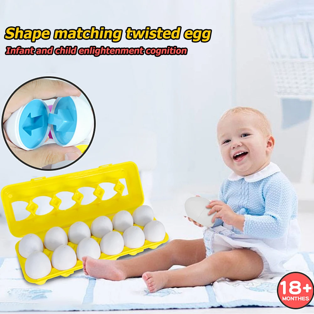 Baby Montessori Learning Education Math Toy Smart Eggs Puzzle Shape Matching Toys Plastic Screw nut Building Blocks For Children
Baby Montessori Learning Education Math Toy Smart Eggs Puzzle Shape Matching Toys Plastic Screw nut Building Blocks For Children