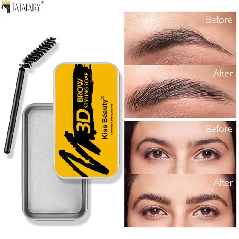 Eyebrow Styling Gel Brows Wax Sculpt Soap Waterproof Lasting Natural 3D Feathery Wild Brow Styling Easy To Wear Makeup Eyebrow
Eyebrow Styling Gel Brows Wax Sculpt Soap Waterproof Lasting Natural 3D Feathery Wild Brow Styling Easy To Wear Makeup Eyebrow