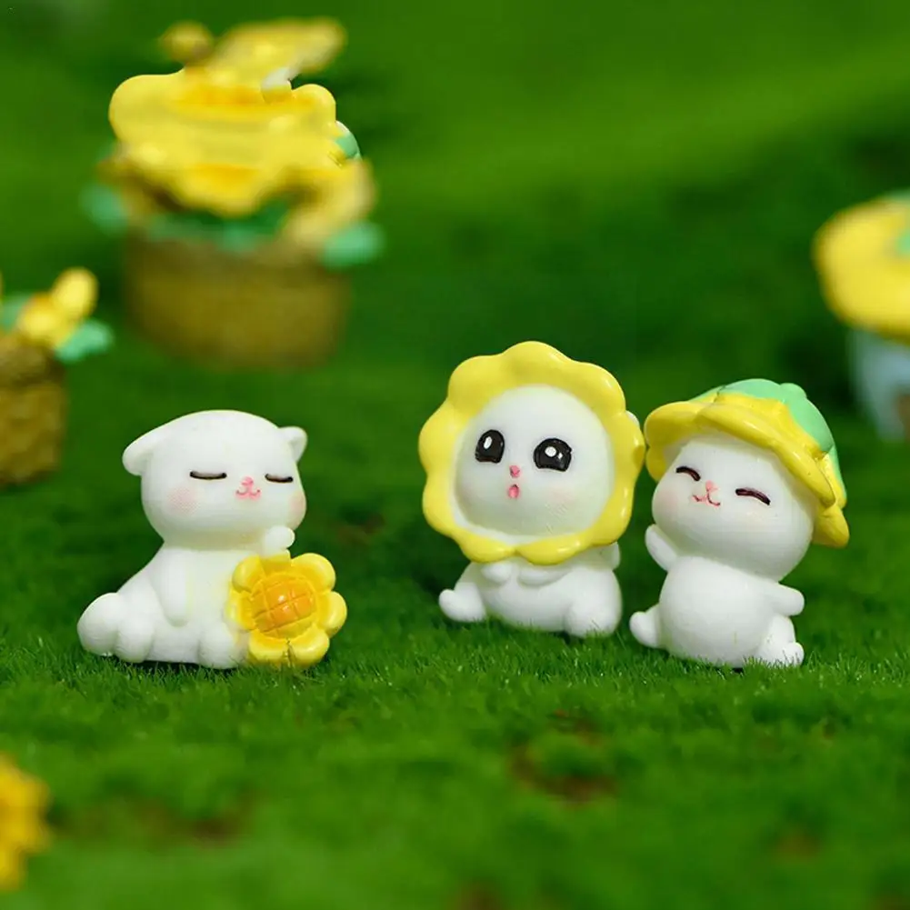 Miniatures Sunflower Cat Kitten Doll Ornaments Resin Kids Landscape Figurines Accessories Terrarium DIY Toy Garden Decor Fi G1A0
Miniatures Sunflower Cat Kitten Doll Ornaments Resin Kids Landscape Figurines Accessories Terrarium DIY Toy Garden Decor Fi G1A0