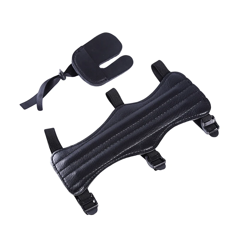 Portable Leather Sports Archery Arm Guard And Finger Tab Protector Elbow Hunting Shooting Equipment Accessory
Portable Leather Sports Archery Arm Guard And Finger Tab Protector Elbow Hunting Shooting Equipment Accessory