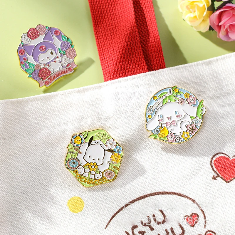 Sanrio искусственная брошь аниме Hello Kittys Kuromi аксессуары Kawaii мультфильм одежда сумка Подвеска Металлическая Булавка игрушки подарок для девочек
Sanrio искусственная брошь аниме Hello Kittys Kuromi аксессуары Kawaii мультфильм одежда сумка Подвеска Металлическая Булавка игрушки подарок для девочек