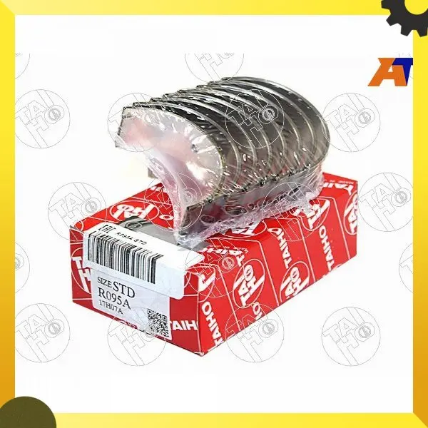 Вкладыши шатунные к-т STD NISSAN AVENIR/BLUEBIRD/PRIMERA/PATROL/SAFARI RD28T/CD20T (на 4 шатуна) TAIHO R095A |