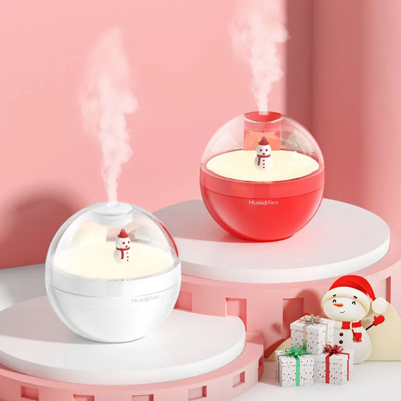 Mini Snowman Air Humidifier Home USB Portable Electric Ultrasonic Cool Mist Maker Aromatherapy Oil Diffuser For Christmas Gift
Mini Snowman Air Humidifier Home USB Portable Electric Ultrasonic Cool Mist Maker Aromatherapy Oil Diffuser For Christmas Gift