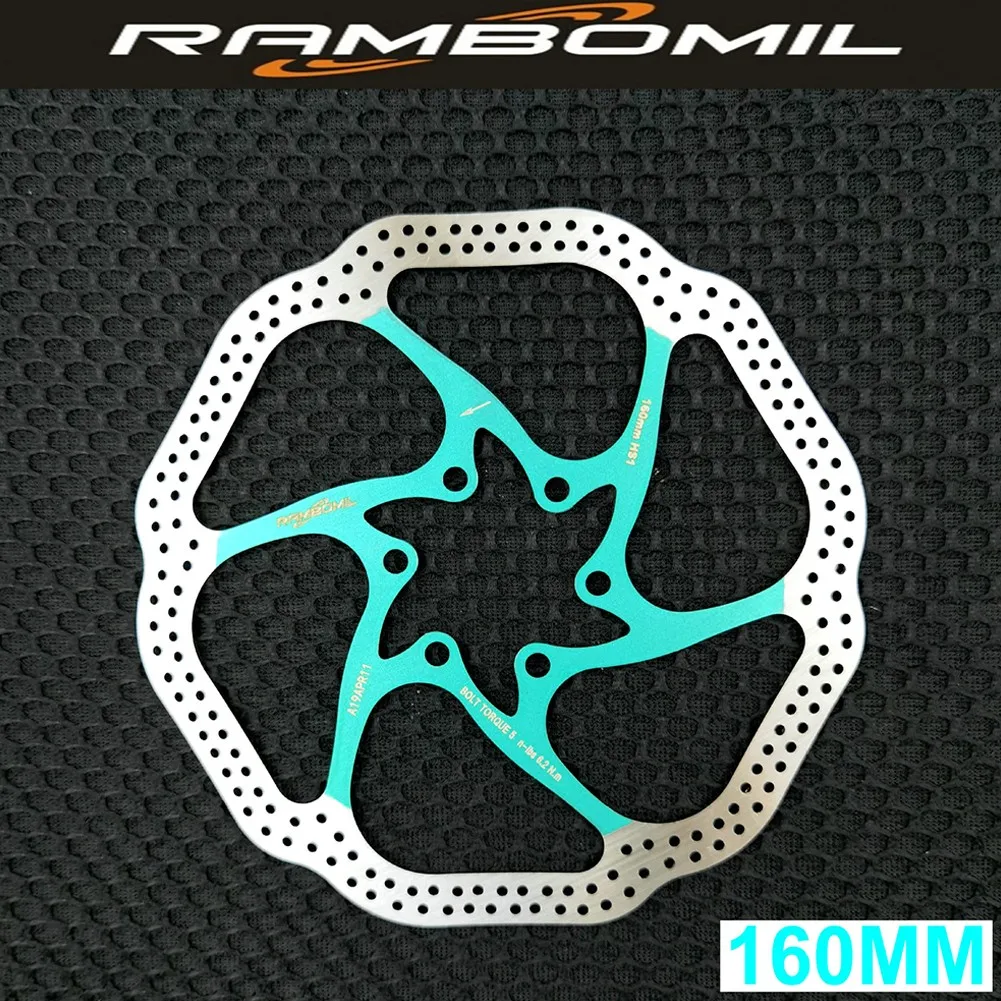 160/180mm MTB Bike Rotor Stainless Steel Bicycle Floating Rotor Disc Bike HS1 Brake Rotor Cycling Accessories Parts
160/180mm MTB Bike Rotor Stainless Steel Bicycle Floating Rotor Disc Bike HS1 Brake Rotor Cycling Accessories Parts