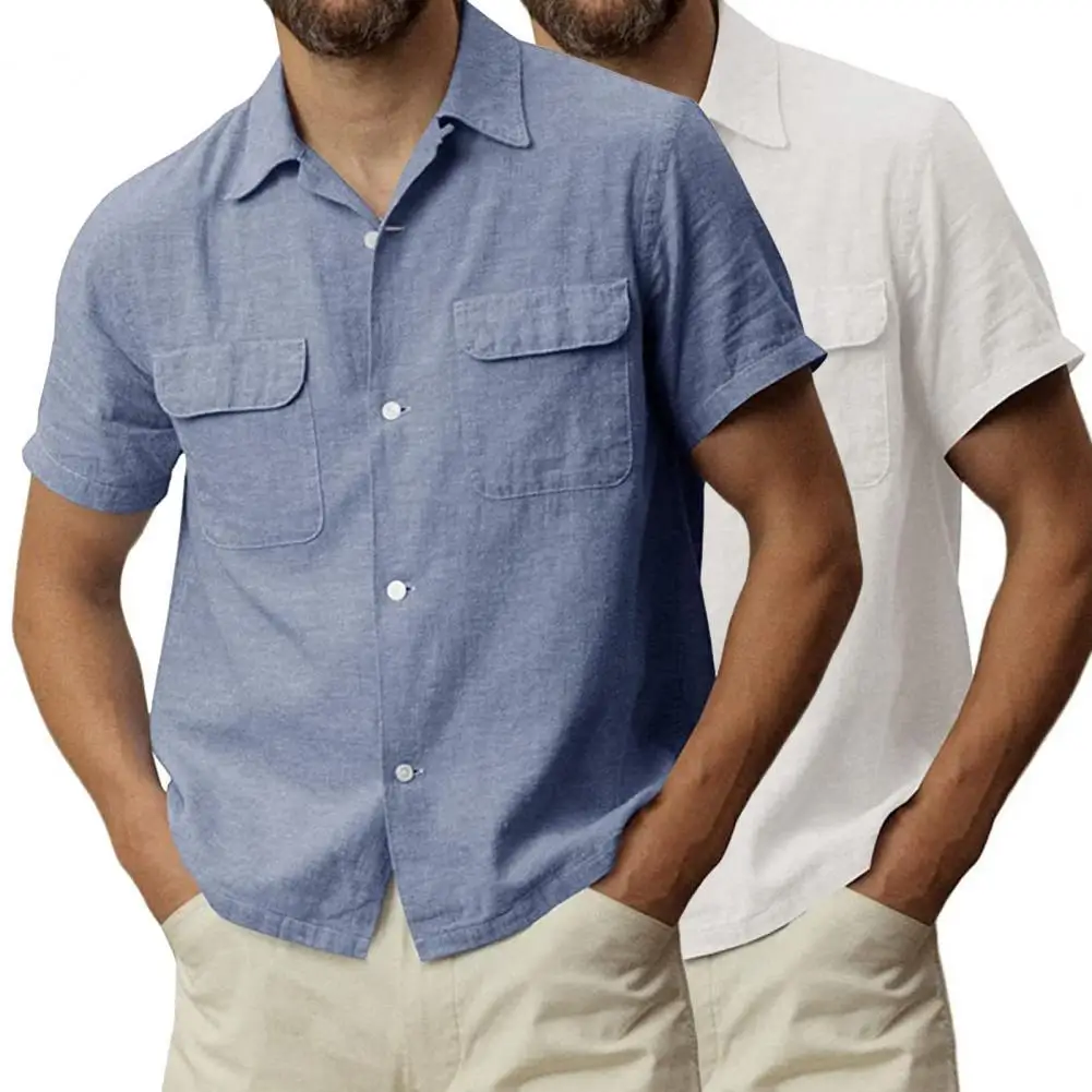 All Match Terrific Lightweight Men Shirt Wear-resistant Men Top Breathable for Daily Wear 
All Match Terrific Lightweight Men Shirt Wear-resistant Men Top Breathable for Daily Wear
