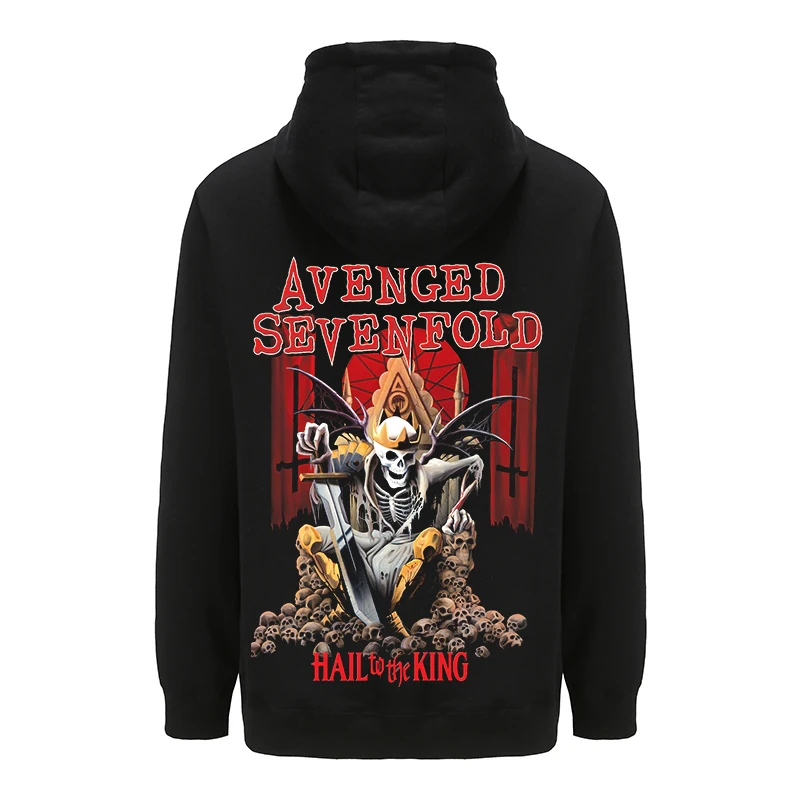 

5 Kinds Harajuku Skull Avenged Sevenfold A7X Rock Hoodies Jacket Punk Hardrock Sweatshirt Zipper Fleece Sudadera Tracksuit