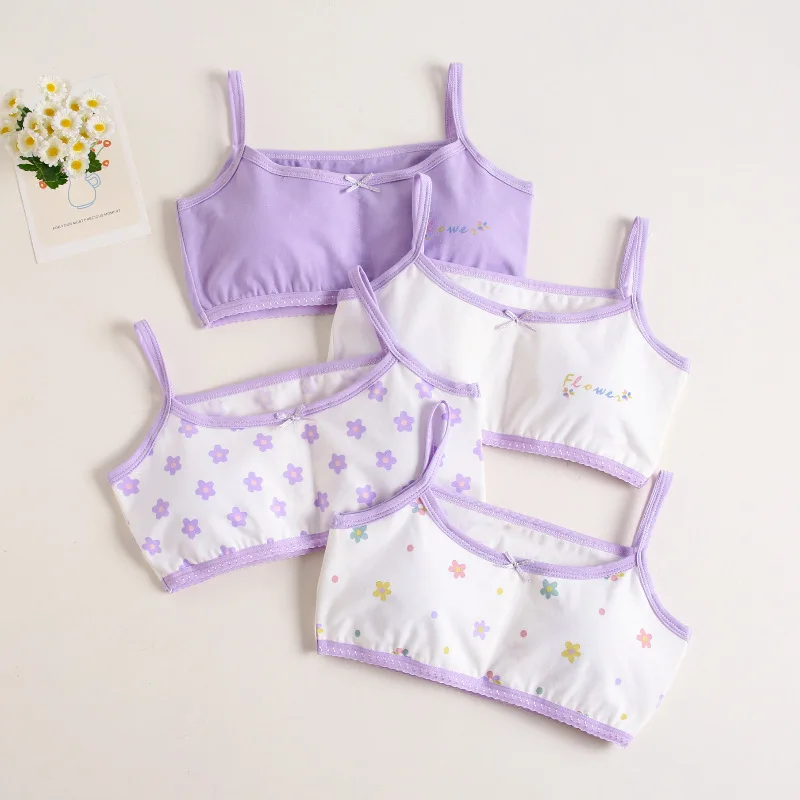 Girls' Development Tank Top Pure Cotton Children's Bra Year Old Lycra Cotton Girls' Ten Year Old Summer Cotton Underwear
Girls' Development Tank Top Pure Cotton Children's Bra Year Old Lycra Cotton Girls' Ten Year Old Summer Cotton Underwear
