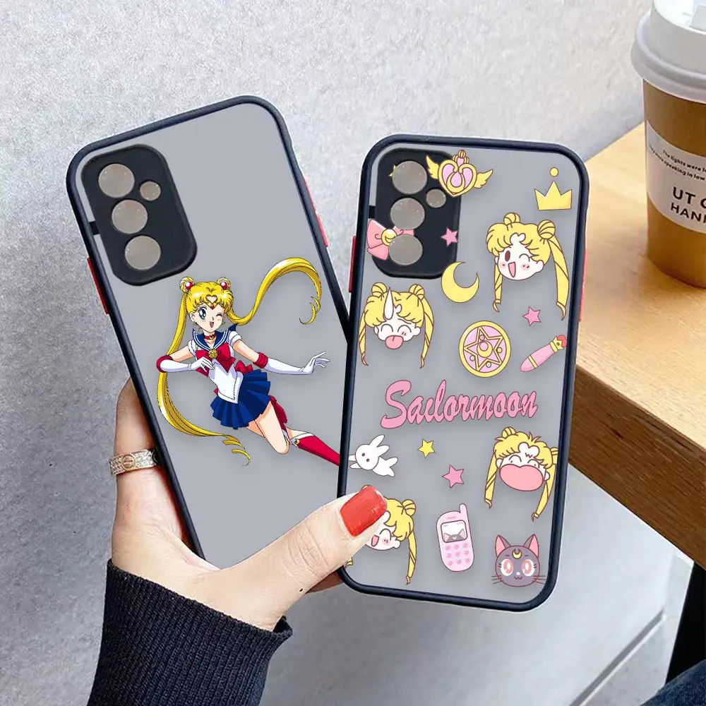 Anime S-Sailor Moon Shockproof Case For Samsung M52 M32 J2 J5 J7 J6 PLUS J4 J8 M10 M20 M23 M30S M31 M33 M51 M62 5G Funda Case
Anime S-Sailor Moon Shockproof Case For Samsung M52 M32 J2 J5 J7 J6 PLUS J4 J8 M10 M20 M23 M30S M31 M33 M51 M62 5G Funda Case